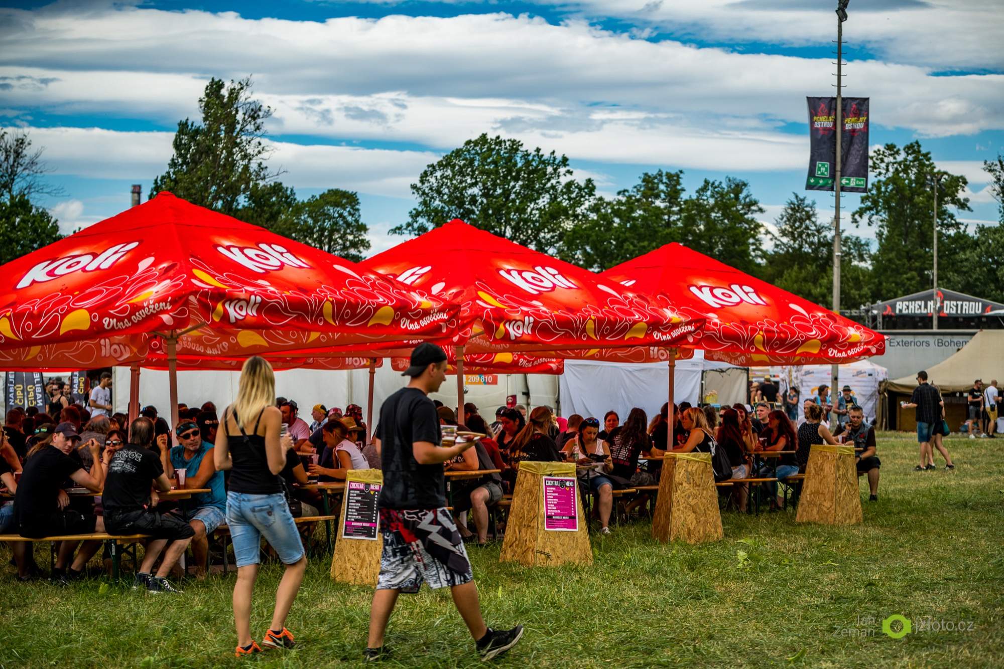 Prodej na festivalu